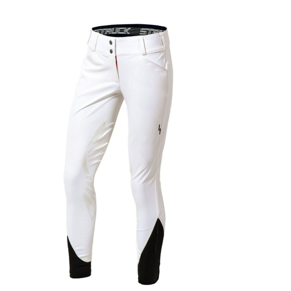 Struck Series 55 Womens White Show Breeches